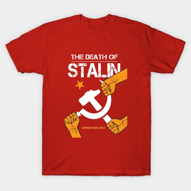 The Death of Stalin - Alternative Movie Poster T-Shirt by MoviePosterBoy